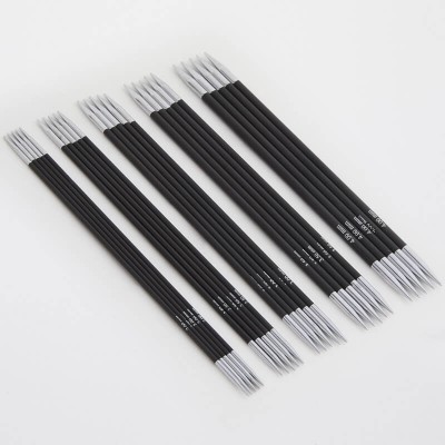Knitpro Karbonz Çift uçlu Çorap Şiş Seti 20 cm Knitpro Karbonz Çift uçlu Çorap Şiş Seti 20 cm