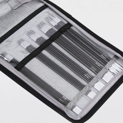 Knitpro Karbonz Çift uçlu Çorap Şiş Seti 15 cm set Knitpro Karbonz Çift uçlu Çorap Şiş Seti 15 cm set