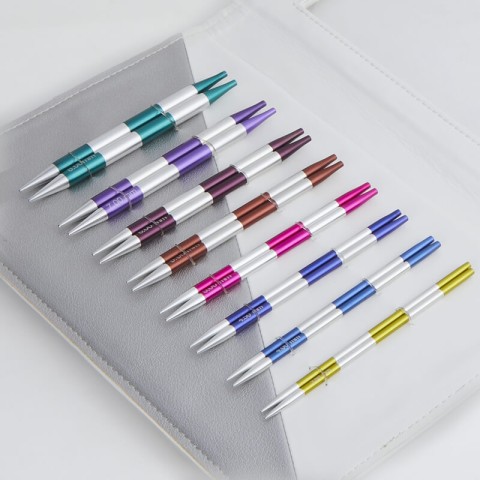 KnitPro Smartstix Deluxe Misinalı Değiştirilebilir Yuvarlak Örgü Şiş Seti