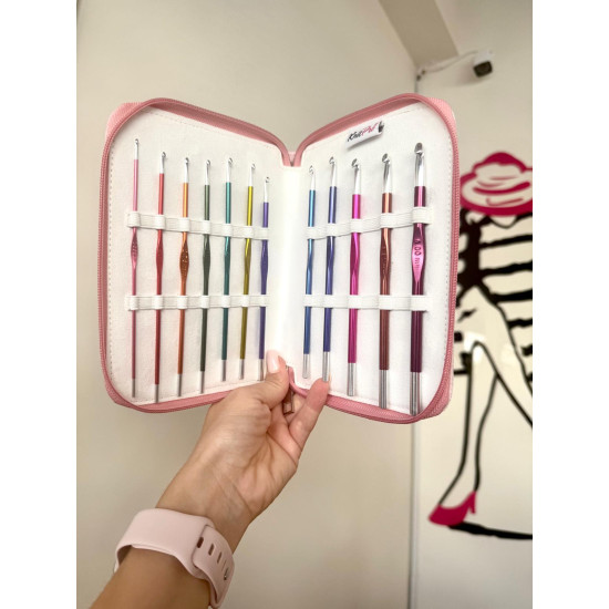 Knitpro ZING Tığ Seti 12'li tığ - 47439